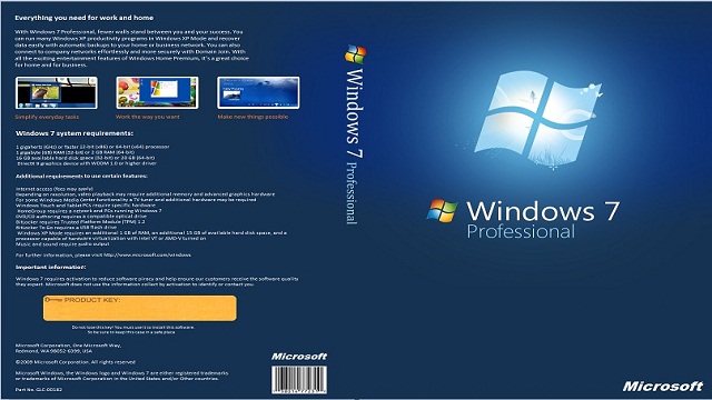 Windows 7 pro iso image